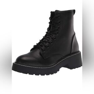 Madden Girl Cara Combat Boot